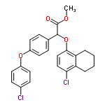 InChI=1/C25H22Cl2O4/c1-29-25(28)24(31-23-15-14-22(27)20-4-2-3-5-21(20)23)16-6-10-18(11-7-16)30-19-12-8-17(26)9-13-19/h6-15,24H,2-5H2,1H3