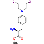 InChI=1/C14H20Cl2N2O2/c1-20-14(19)13(17)10-11-2-4-12(5-3-11)18(8-6-15)9-7-16/h2-5,13H,6-10,17H2,1H3/t13-/m0/s1