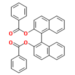 InChI=1/C34H22O4/c35-33(25-13-3-1-4-14-25)37-29-21-19-23-11-7-9-17-27(23)31(29)32-28-18-10-8-12-24(28)20-22-30(32)38-34(36)26-15-5-2-6-16-26/h1-22H