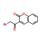 InChI=1/C11H7BrO3/c12-6-9(13)8-5-7-3-1-2-4-10(7)15-11(8)14/h1-5H,6H2