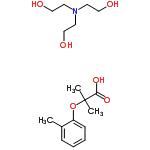 InChI=1/C11H14O3.C6H15NO3/c1-8-6-4-5-7-9(8)14-11(2,3)10(12)13;8-4-1-7(2-5-9)3-6-10/h4-7H,1-3H3,(H,12,13);8-10H,1-6H2