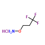 InChI=1/C3H6F3NO.ClH/c4-3(5,6)1-2-8-7;/h1-2,7H2;1H