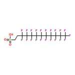 InChI=1/C12H5F21O3S/c13-3(14,1-2-37(34,35)36)4(15,16)5(17,18)6(19,20)7(21,22)8(23,24)9(25,26)10(27,28)11(29,30)12(31,32)33/h1-2H2,(H,34,35,36)