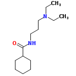 InChI=1/C14H28N2O/c1-3-16(4-2)12-8-11-15-14(17)13-9-6-5-7-10-13/h13H,3-12H2,1-2H3,(H,15,17)