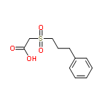 InChI=1/C11H14O4S/c12-11(13)9-16(14,15)8-4-7-10-5-2-1-3-6-10/h1-3,5-6H,4,7-9H2,(H,12,13)