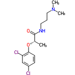 InChI=1/C14H20Cl2N2O2/c1-10(14(19)17-7-4-8-18(2)3)20-13-6-5-11(15)9-12(13)16/h5-6,9-10H,4,7-8H2,1-3H3,(H,17,19)/t10-/m0/s1