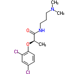 InChI=1/C14H20Cl2N2O2/c1-10(14(19)17-7-4-8-18(2)3)20-13-6-5-11(15)9-12(13)16/h5-6,9-10H,4,7-8H2,1-3H3,(H,17,19)/t10-/m1/s1