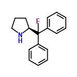 InChI=1/C17H18FN/c18-17(16-12-7-13-19-16,14-8-3-1-4-9-14)15-10-5-2-6-11-15/h1-6,8-11,16,19H,7,12-13H2/t16-/m0/s1