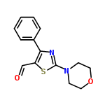 InChI=1/C14H14N2O2S/c17-10-12-13(11-4-2-1-3-5-11)15-14(19-12)16-6-8-18-9-7-16/h1-5,10H,6-9H2