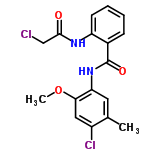 InChI=1/C17H16Cl2N2O3/c1-10-7-14(15(24-2)8-12(10)19)21-17(23)11-5-3-4-6-13(11)20-16(22)9-18/h3-8H,9H2,1-2H3,(H,20,22)(H,21,23)