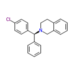 InChI=1/C22H20ClN/c23-21-12-10-19(11-13-21)22(18-7-2-1-3-8-18)24-15-14-17-6-4-5-9-20(17)16-24/h1-13,22H,14-16H2/t22-/m0/s1