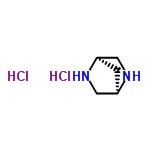 InChI=1/C5H10N2.2ClH/c1-4-2-6-5(1)3-7-4;;/h4-7H,1-3H2;2*1H/t4-,5-;;/m1../s1