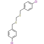 InChI=1/C15H14Cl2S2/c16-14-5-1-12(2-6-14)9-18-11-19-10-13-3-7-15(17)8-4-13/h1-8H,9-11H2