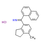 InChI=1/C21H19N.ClH/c1-14-12-13-20(18-10-5-9-16(14)18)21(22)19-11-4-7-15-6-2-3-8-17(15)19;/h2-4,6-8,11-13,22H,5,9-10H2,1H3;1H