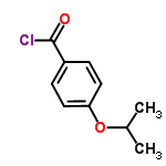 InChI=1/C10H11ClO2/c1-7(2)13-9-5-3-8(4-6-9)10(11)12/h3-7H,1-2H3