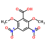 InChI=1/C9H8N2O8/c1-18-7-4(10(14)15)3-5(11(16)17)8(19-2)6(7)9(12)13/h3H,1-2H3,(H,12,13)