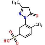 InChI=1/C11H12N2O4S/c1-7-3-4-9(18(15,16)17)6-10(7)13-11(14)5-8(2)12-13/h3-4,6H,5H2,1-2H3,(H,15,16,17)