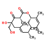 InChI=1/C21H32O5/c1-7-18-16(5)10-14(3)8-13(2)9-15(4)11-21(25,12-22)19(23)17(6)20(24)26-18/h9-10,13,17-18,22,25H,3,7-8,11-12H2,1-2,4-6H3/b15-9+,16-10-/t13-,17+,18-,21-/m0/s1