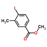 InChI=1/C9H9IO2/c1-6-5-7(9(11)12-2)3-4-8(6)10/h3-5H,1-2H3