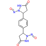 InChI=1/C12H12N6O4/c19-11-5-9(17(13-11)15-21)7-1-2-8(4-3-7)10-6-12(20)14-18(10)16-22/h1-4,9-10H,5-6H2,(H,13,19)(H,14,20)