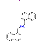 InChI=1/C22H19N.ClH/c1-3-13-21-17(7-1)9-5-11-19(21)15-23-16-20-12-6-10-18-8-2-4-14-22(18)20;/h1-14,23H,15-16H2;1H