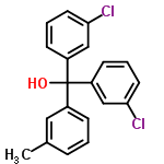 InChI=1/C20H16Cl2O/c1-14-5-2-6-15(11-14)20(23,16-7-3-9-18(21)12-16)17-8-4-10-19(22)13-17/h2-13,23H,1H3