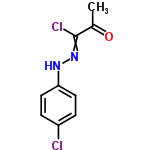 InChI=1/C9H8Cl2N2O/c1-6(14)9(11)13-12-8-4-2-7(10)3-5-8/h2-5,12H,1H3