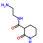 InChI=1/C8H15N3O2/c9-3-5-11-8(13)6-2-1-4-10-7(6)12/h6H,1-5,9H2,(H,10,12)(H,11,13)