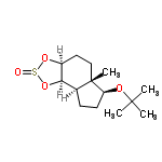 InChI=1/C14H24O4S/c1-13(2,3)16-11-6-5-9-12-10(17-19(15)18-12)7-8-14(9,11)4/h9-12H,5-8H2,1-4H3/t9-,10-,11-,12+,14-,19?/m0/s1