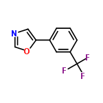 InChI=1/C10H6F3NO/c11-10(12,13)8-3-1-2-7(4-8)9-5-14-6-15-9/h1-6H