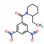 InChI=1/C14H17N3O5/c1-2-11-5-3-4-6-15(11)14(18)10-7-12(16(19)20)9-13(8-10)17(21)22/h7-9,11H,2-6H2,1H3