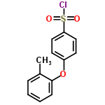 InChI=1/C13H11ClO3S/c1-10-4-2-3-5-13(10)17-11-6-8-12(9-7-11)18(14,15)16/h2-9H,1H3