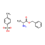 InChI=1/C10H13NO2.C7H8O3S/c1-8(11)10(12)13-7-9-5-3-2-4-6-9;1-6-2-4-7(5-3-6)11(8,9)10/h2-6,8H,7,11H2,1H3;2-5H,1H3,(H,8,9,10)/t8-;/m1./s1