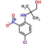 InChI=1/C10H13ClN2O3/c1-10(2,6-14)12-8-4-3-7(11)5-9(8)13(15)16/h3-5,12,14H,6H2,1-2H3