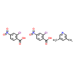 InChI=1/2C7H4ClNO4.C7H9N/c2*8-6-3-4(9(12)13)1-2-5(6)7(10)11;1-6-3-7(2)5-8-4-6/h2*1-3H,(H,10,11);3-5H,1-2H3