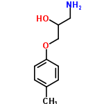 InChI=1/C10H15NO2/c1-8-2-4-10(5-3-8)13-7-9(12)6-11/h2-5,9,12H,6-7,11H2,1H3