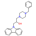 InChI=1/C26H29N3O/c30-22(19-28-16-14-27(15-17-28)18-21-8-2-1-3-9-21)20-29-25-12-6-4-10-23(25)24-11-5-7-13-26(24)29/h1-13,22,30H,14-20H2