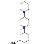 InChI=1/C17H32N2/c1-15-6-5-7-17(14-15)19-12-8-16(9-13-19)18-10-3-2-4-11-18/h15-17H,2-14H2,1H3