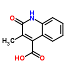 InChI=1/C11H9NO3/c1-6-9(11(14)15)7-4-2-3-5-8(7)12-10(6)13/h2-5H,1H3,(H,12,13)(H,14,15)