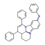 InChI=1/C33H29N3/c1-4-12-24(13-5-1)28-23-31(25-14-6-2-7-15-25)36-32-22-27(34-26-16-8-3-9-17-26)19-20-30(32)35-33(36)21-11-10-18-29(28)33/h1-9,12-17,19-20,22-23,28-29H,10-11,18,21H2/b34-27-