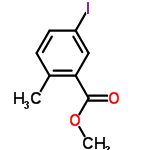 InChI=1/C9H9IO2/c1-6-3-4-7(10)5-8(6)9(11)12-2/h3-5H,1-2H3