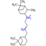 InChI=1/C22H40N2/c1-14-18-11-17(22(18,4)5)12-20(14)24-9-8-23-13-15-6-7-16-10-19(15)21(16,2)3/h14-20,23-24H,6-13H2,1-5H3/p+2