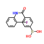 InChI=1/C13H11BFNO3/c15-11-3-1-2-4-12(11)16-13(17)9-5-7-10(8-6-9)14(18)19/h1-8,18-19H,(H,16,17)