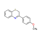 InChI=1/C15H13NOS/c1-17-12-8-6-11(7-9-12)14-10-18-15-5-3-2-4-13(15)16-14/h2-9H,10H2,1H3