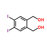 InChI=1/C8H8I2O2/c9-7-1-5(3-11)6(4-12)2-8(7)10/h1-2,11-12H,3-4H2