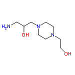 InChI=1/C9H21N3O2/c10-7-9(14)8-12-3-1-11(2-4-12)5-6-13/h9,13-14H,1-8,10H2