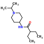 InChI=1/C14H28N2O/c1-5-12(6-2)14(17)15-13-7-9-16(10-8-13)11(3)4/h11-13H,5-10H2,1-4H3,(H,15,17)