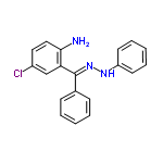 InChI=1/C19H16ClN3/c20-15-11-12-18(21)17(13-15)19(14-7-3-1-4-8-14)23-22-16-9-5-2-6-10-16/h1-13,22H,21H2/b23-19+