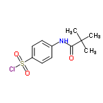 InChI=1/C11H14ClNO3S/c1-11(2,3)10(14)13-8-4-6-9(7-5-8)17(12,15)16/h4-7H,1-3H3,(H,13,14)