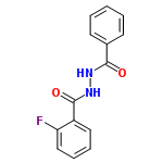 InChI=1/C14H11FN2O2/c15-12-9-5-4-8-11(12)14(19)17-16-13(18)10-6-2-1-3-7-10/h1-9H,(H,16,18)(H,17,19)